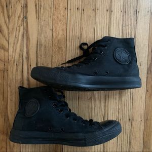 High Top Black Converse